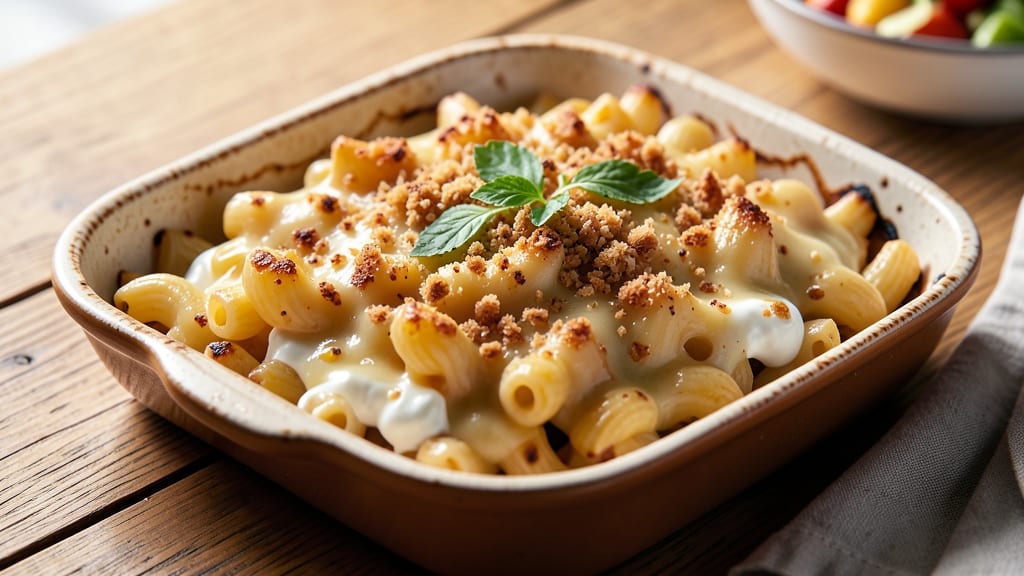 Baked Mac Snd Cheese Recipe: Crispy Breadcrumbs Meet Ultra-Gooey Cheese Rivers