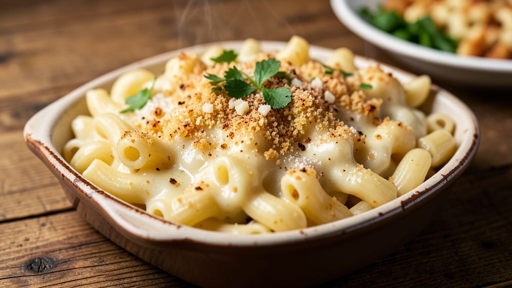 Au Bon Pain Macaroni and Cheese Recipe: Buttery Breadcrumb Crust Meets Ultra-Creamy Cheese