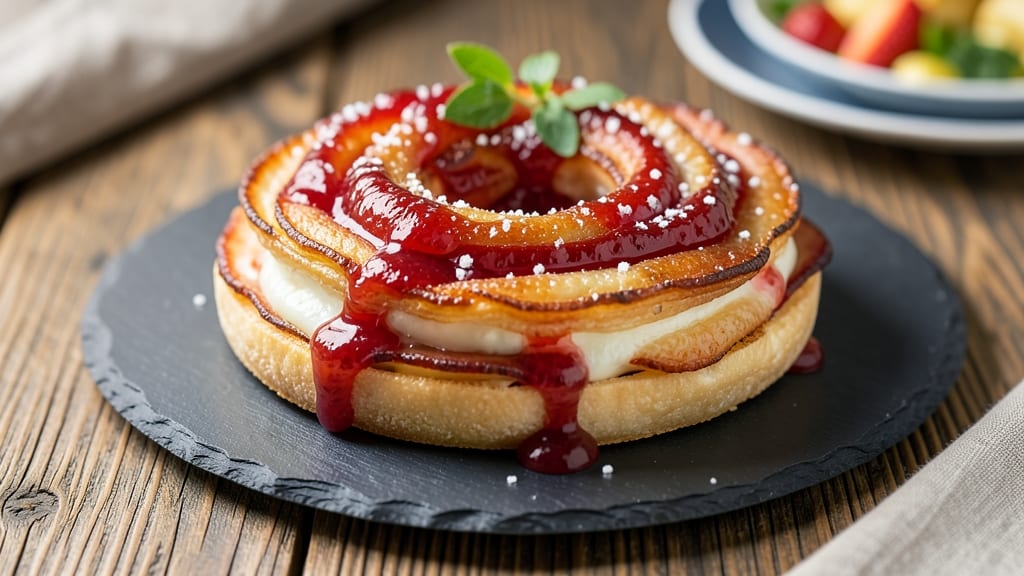 Bacon Cheese Rings With Strawberry Preserves Recipe: Sweet-Savory Twist on Breakfast Bites