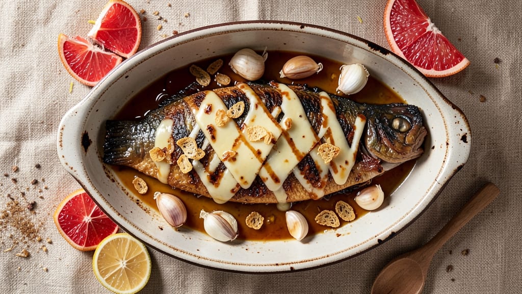 Baked Bangus With Cheese Recipe: Crispy Crust and Melted Edam Cheese Fusion
