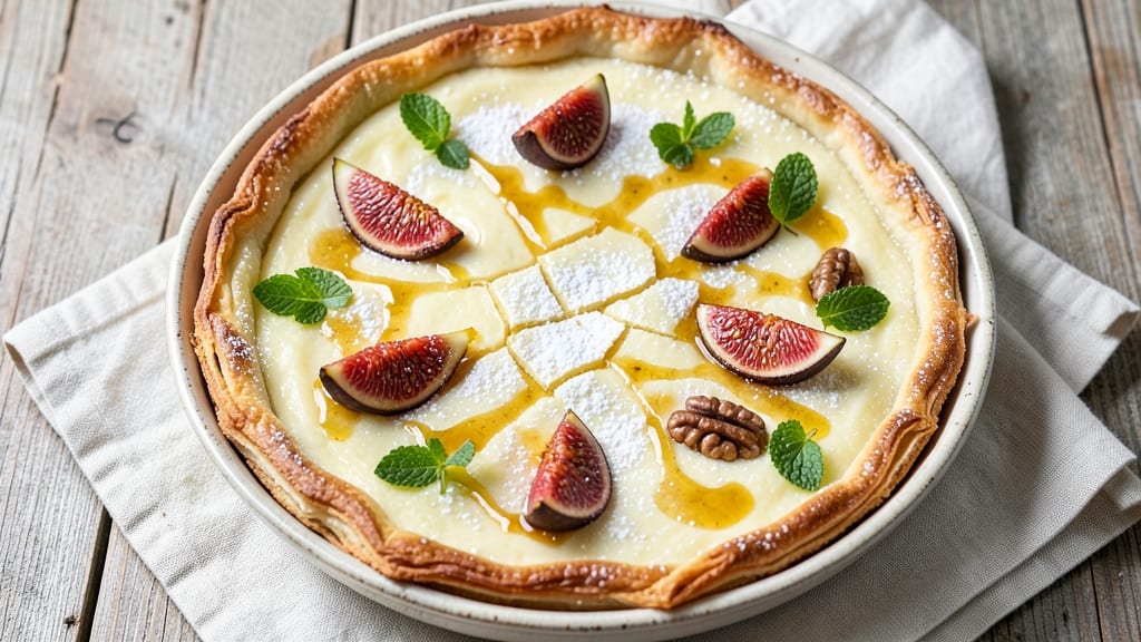 Bake Cheese Tart Recipe: Golden Crust With Oozing Cheese Rivers