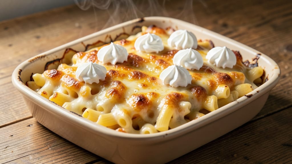Baked Mac and Cheese Recipe Mueller's Box: Golden Crust, No-Burn Technique