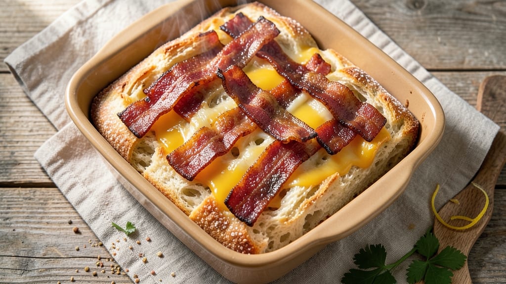 Bacon and Cheese Pull-Apart Bread Recipe: Crispy Crust, Smoky Bacon, and Stretchy Cheese Layers
