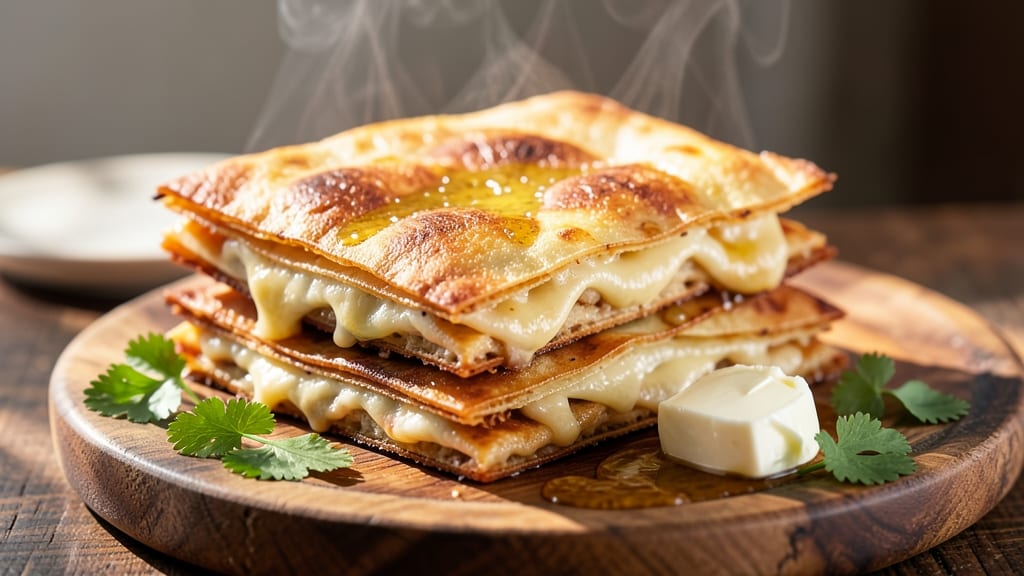 Amul Cheese Paratha Recipe: Flaky Layers With Melty Cheese Pulls