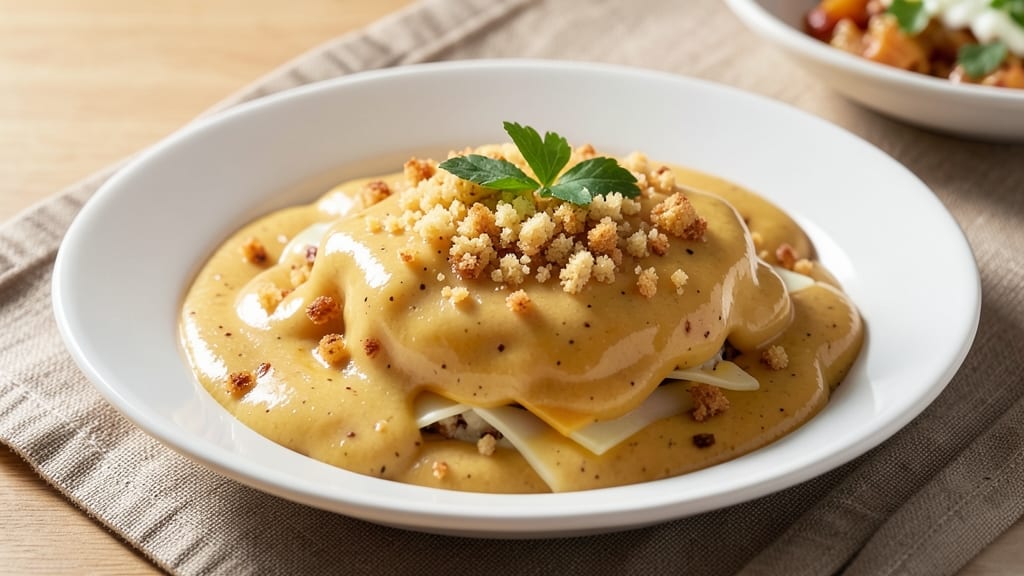 Arbys Cheese Sauce Recipe: Crispy Breadcrumb Crown Over Gooey Pull-Apart Cheese