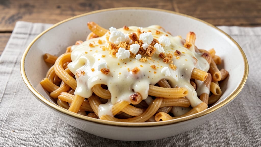 Banza Pasta Mac and Cheese Recipe: Al Dente Twist With Crispy Breadcrumb Crown