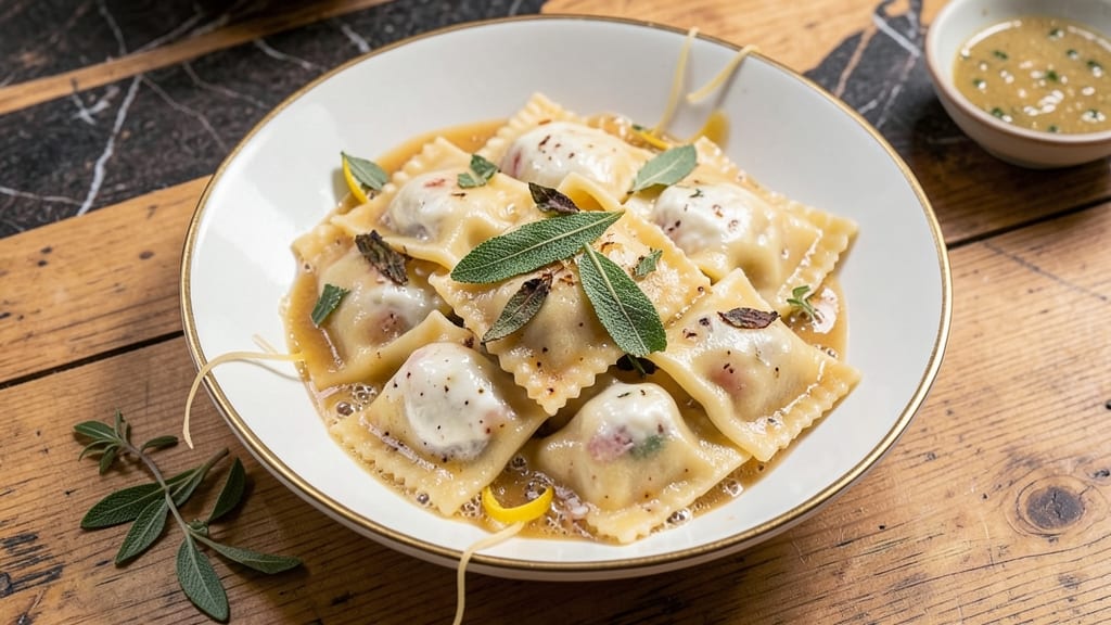 Authentic Italian Cheese Ravioli Recipe: Fresh Pasta with Handmade Ricotta Filling