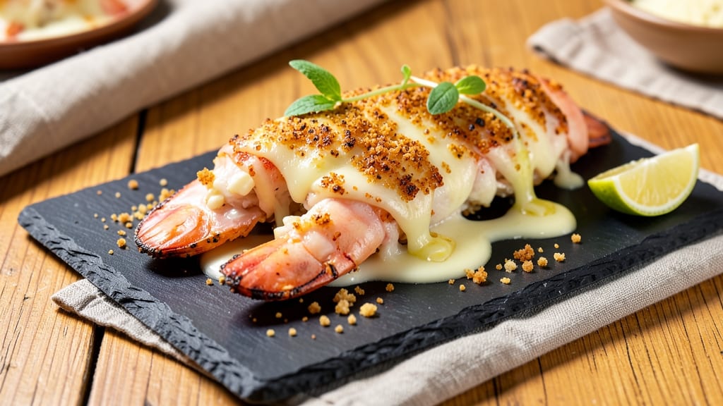 Bake Cheese Lobster Recipe: Crispy Breadcrumb Crown Over Buttery Seafood
