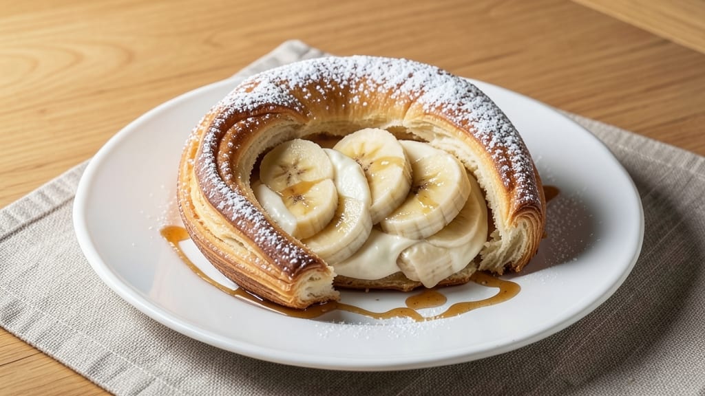 Banana Cream Cheese Rolls Recipe: Swirled Sweetness With Crispy Edges